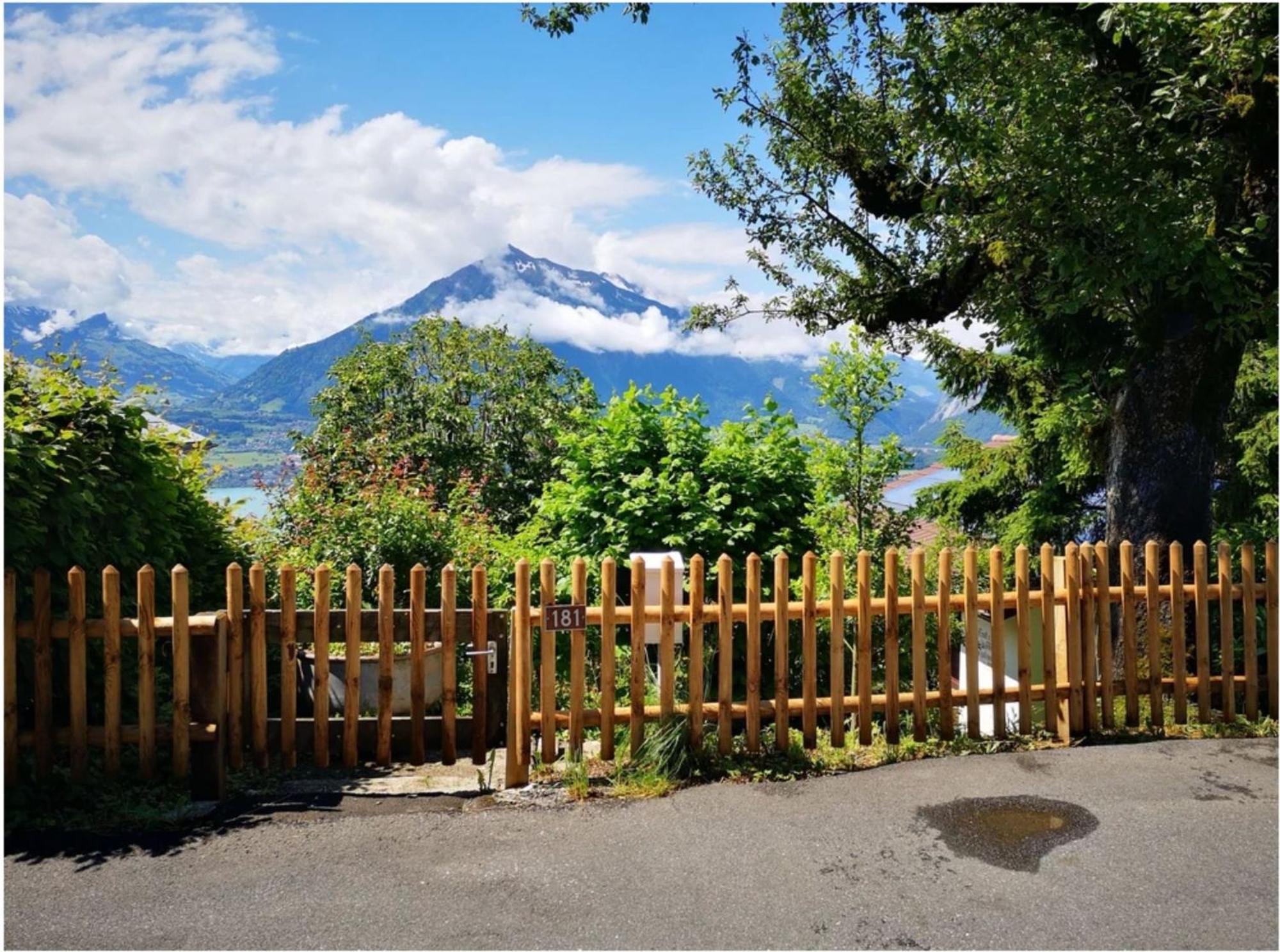 Chalet With View Of The Mountains And The Thun Lake Sigriswil Kültér fotó