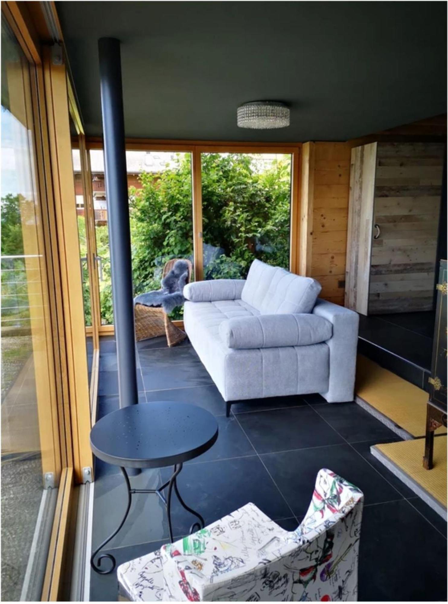 Chalet With View Of The Mountains And The Thun Lake Sigriswil Kültér fotó